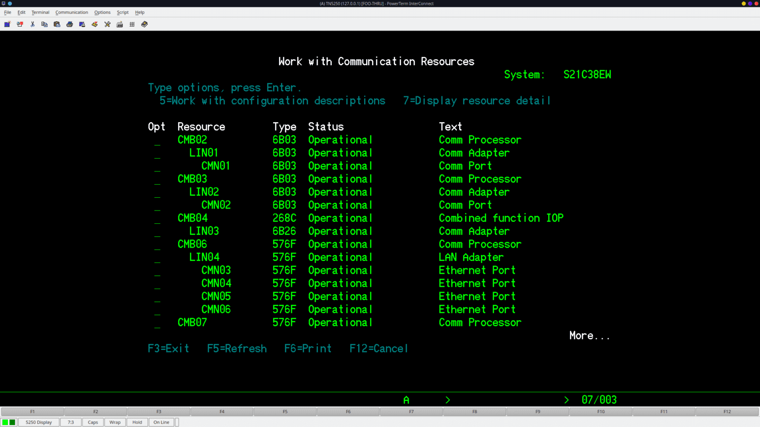 Ibm Computer Interface Geeking Out on IBM i - Part 2 | GRIMM Cyber R&D